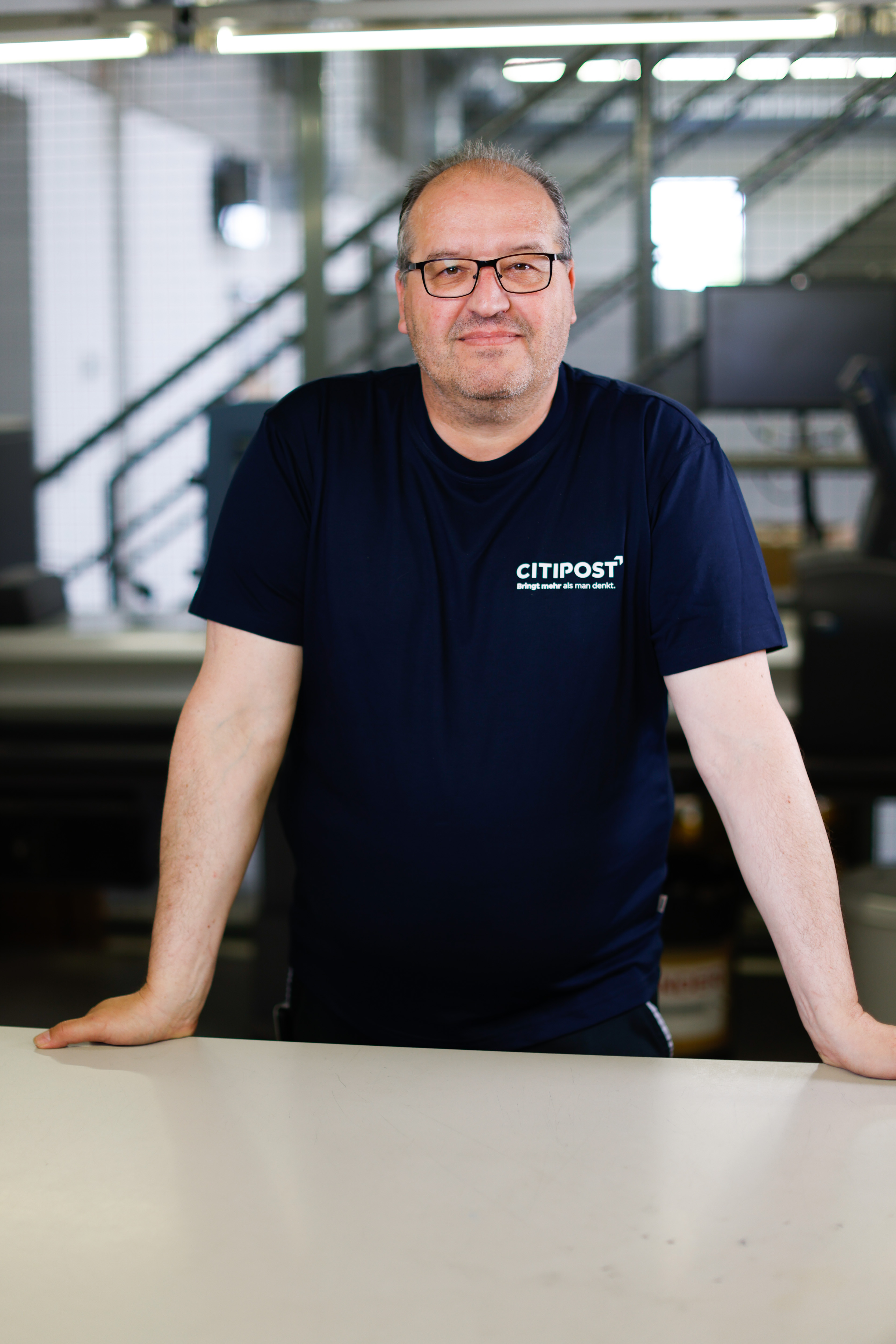 Citipost Mitarbeiter Porträt