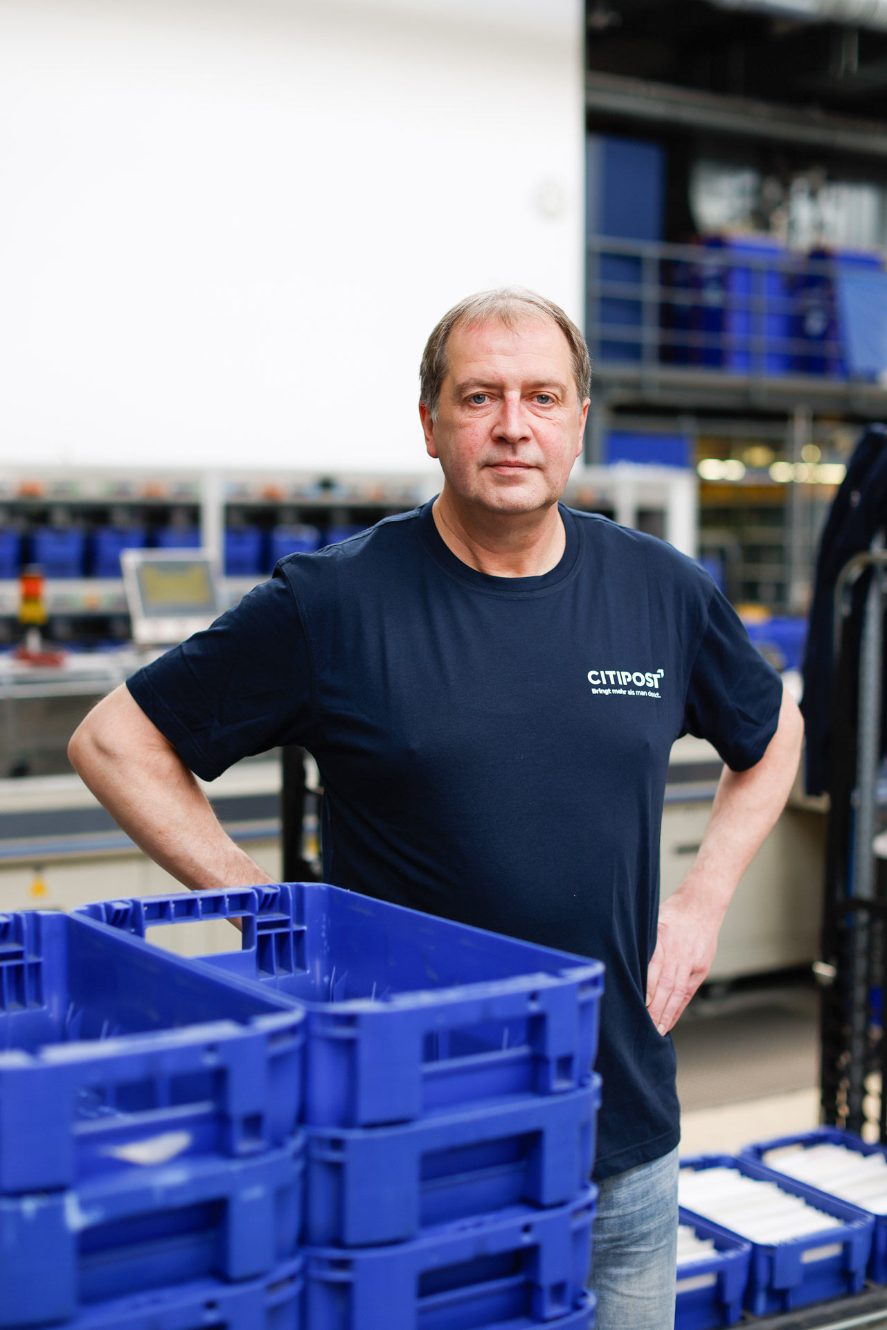 Citipost Mitarbeiter Porträt